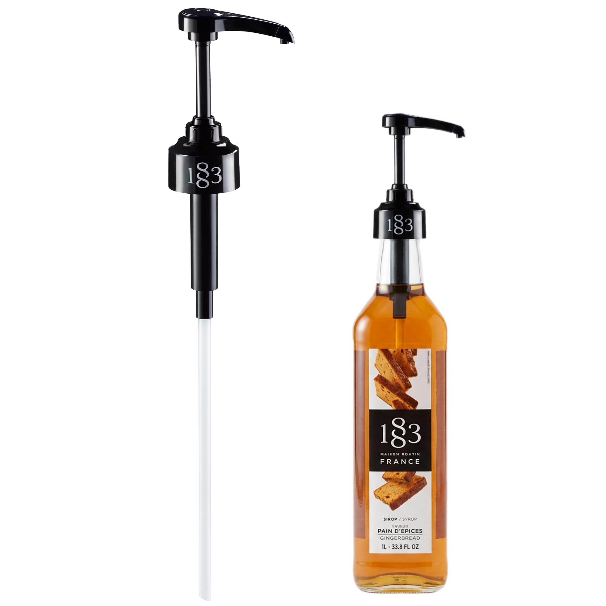 Amazon.com: 1883 Syrup Pump – Compatible with 1 Liter Glass